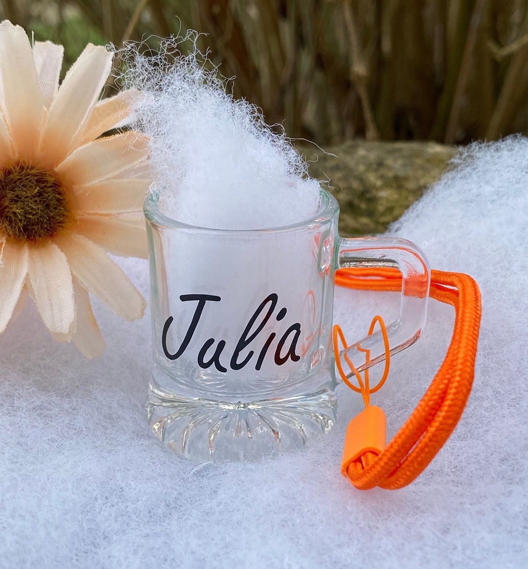 Small Ribbon Shot Shot Glasses Personalized With Handle and Ribbon Shots 2cl - Etsy
