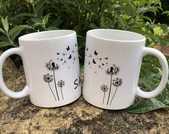 Tasse Pusteblume - personalisiert