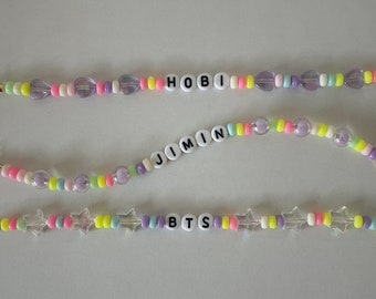 PARA JÓVENES / Pulsera de sesgo kpop personalizada para todos los miembros