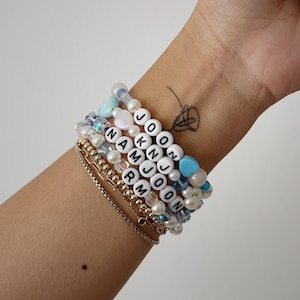 INDIGO | RM BTS bangtan bias bracelet custom