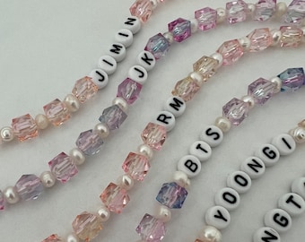 ICE on MY WRIST | bts bangtan bias bracelet custom ot7 all members