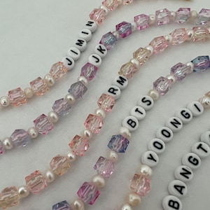 ICE on MY WRIST | bts bangtan bias bracelet custom ot7 all members