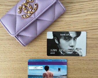 BANK of JIN CARD | kim seokjin jin bts bangtan photocard