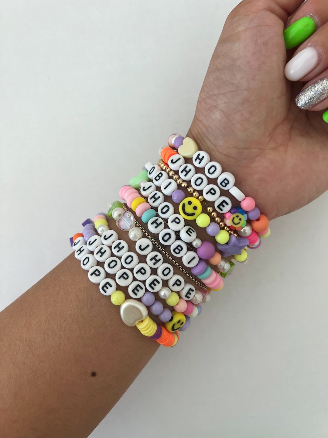HOBIPALOOZA | BTS Jhope Hobi Bracelet Ot7 Custom All Members