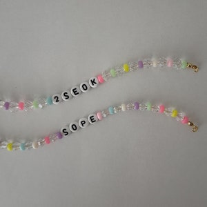 BOYZ WITH FUN | bts bangtan bias bracelet custom ot7 all members