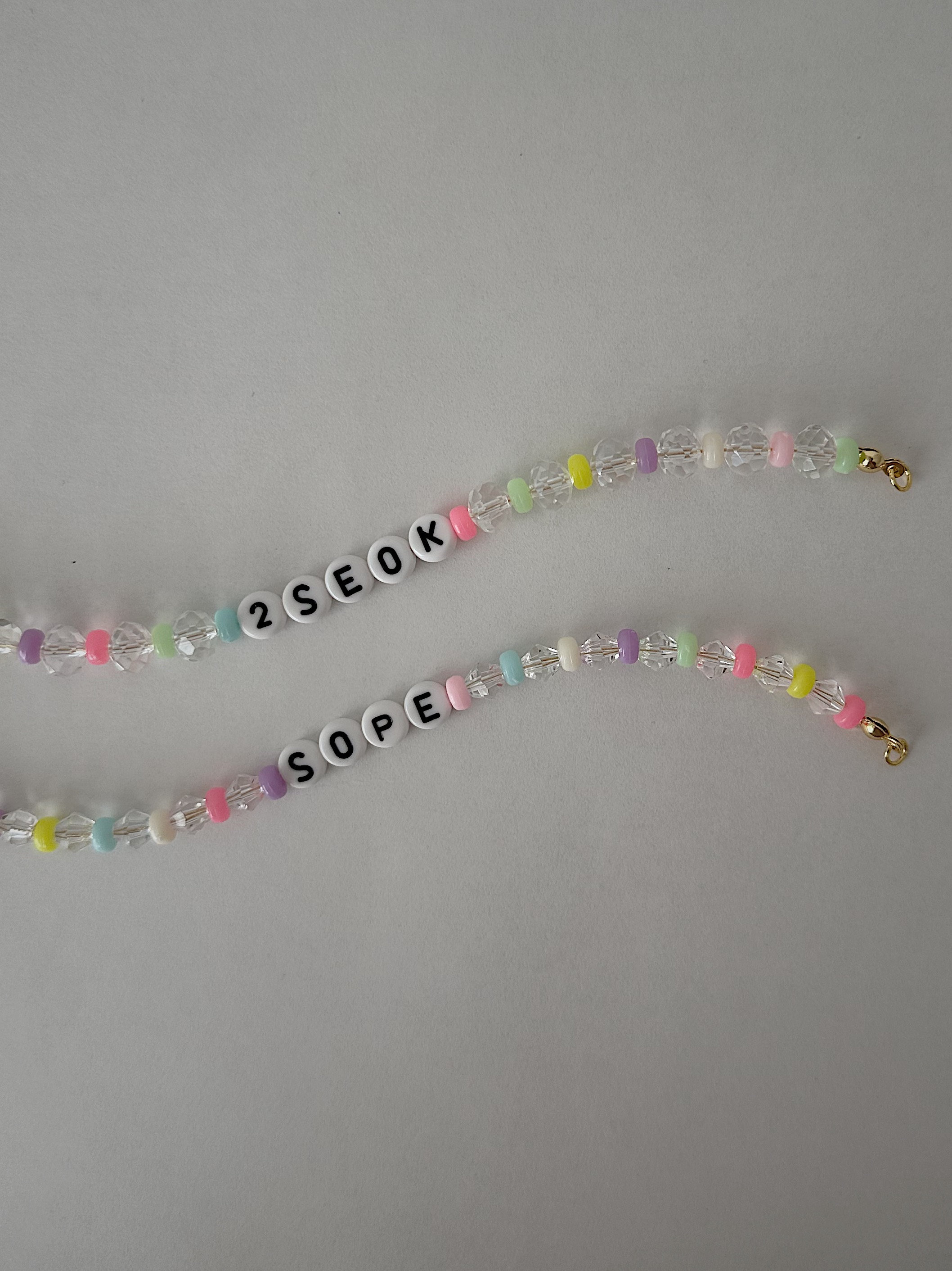 BOYZ WITH FUN | bts bangtan bias bracelet custom ot7 all members