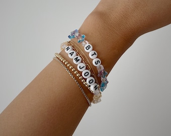 MY UNIVERSE | BTS bangtan bias bracelet custom all members