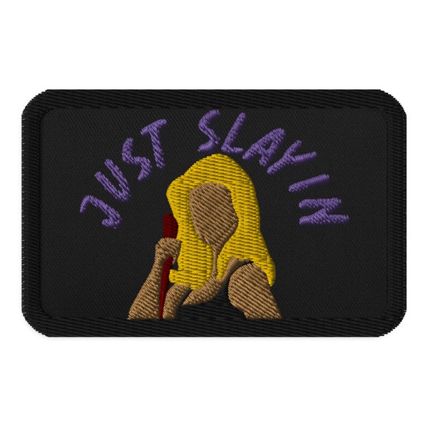 Buffy the vampire slayer, embroidered patch, spike, buffy summers, fan gift, high school, merch, custom, Sunnydale