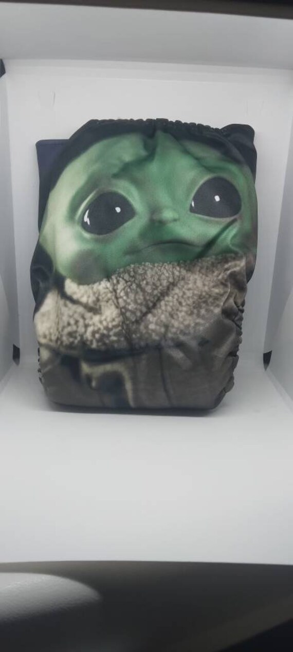 Baby Yoda Cloth Diaper Etsy