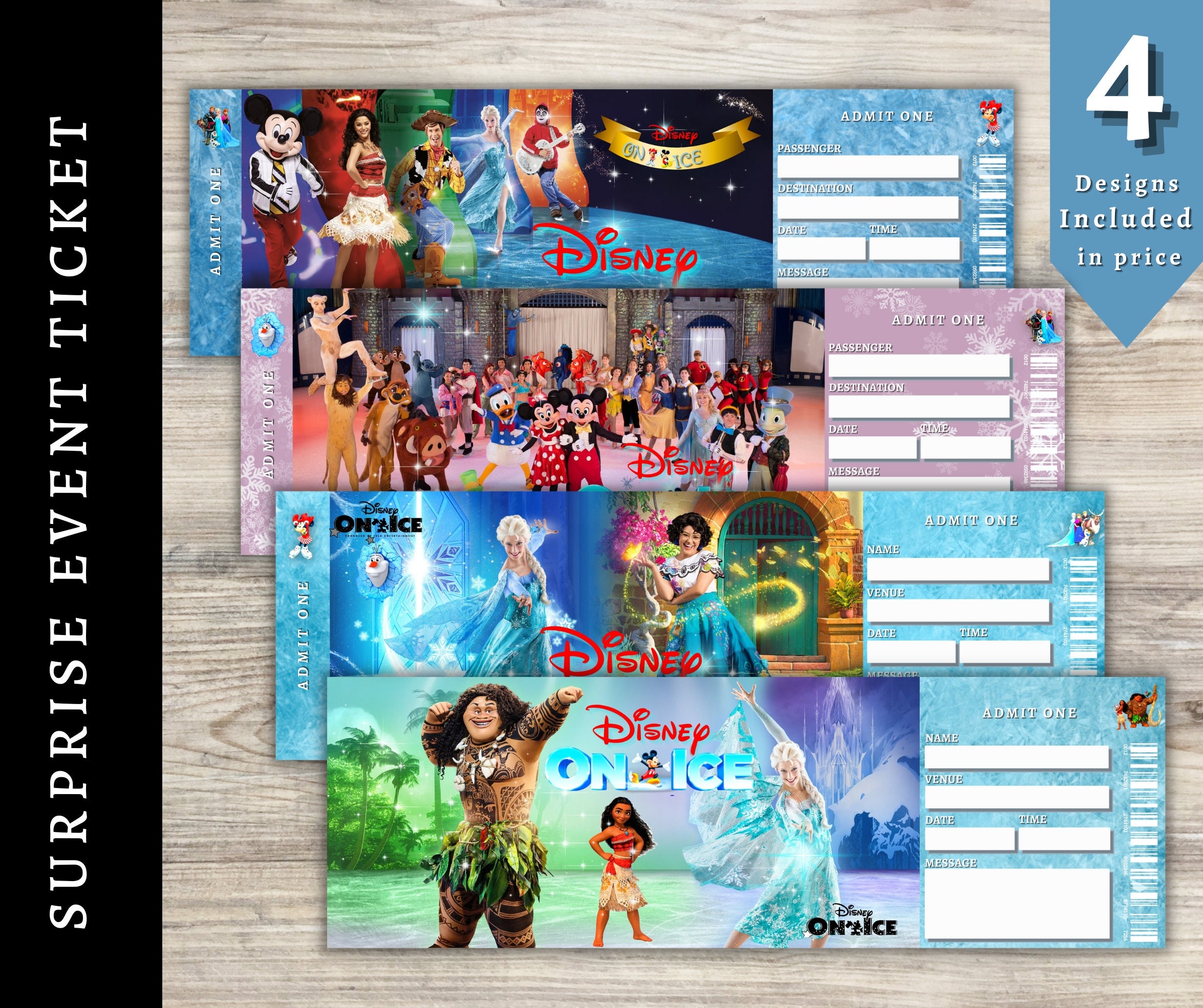 legoland pretend ticket