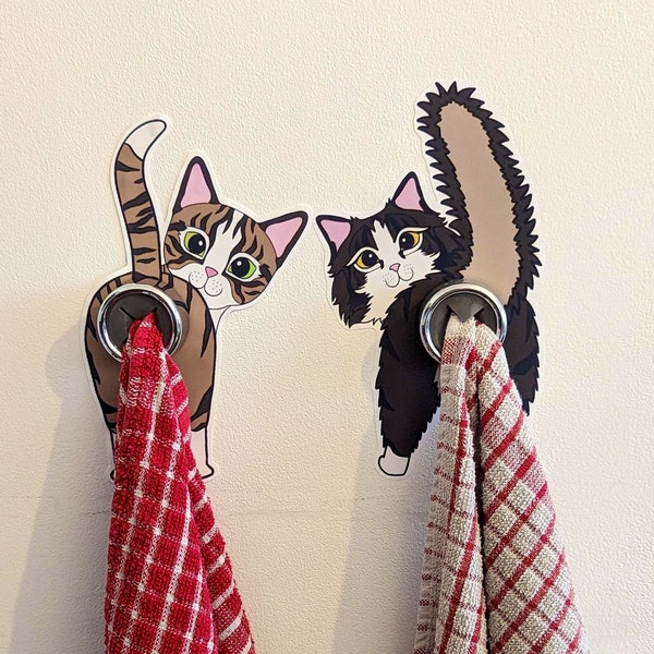 Tea Towel Holder Etsy