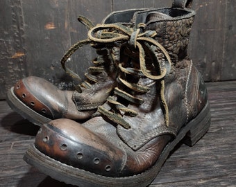 Boots, Handmade Boots, Vintage Boots, Leather Boots