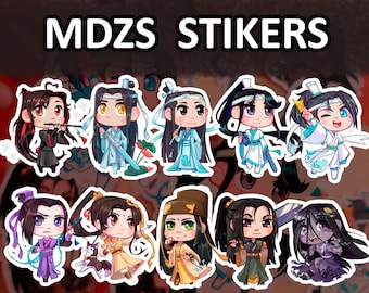 MDZS Sticker 10Pc Pack / Mo Dao Zu Shi Stikers