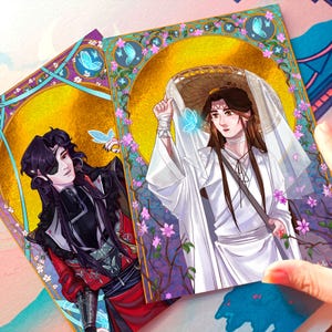 Skriv ut Din-A5 Hua Cheng Xie Lian TGCF / Danmei tgcf Hualian