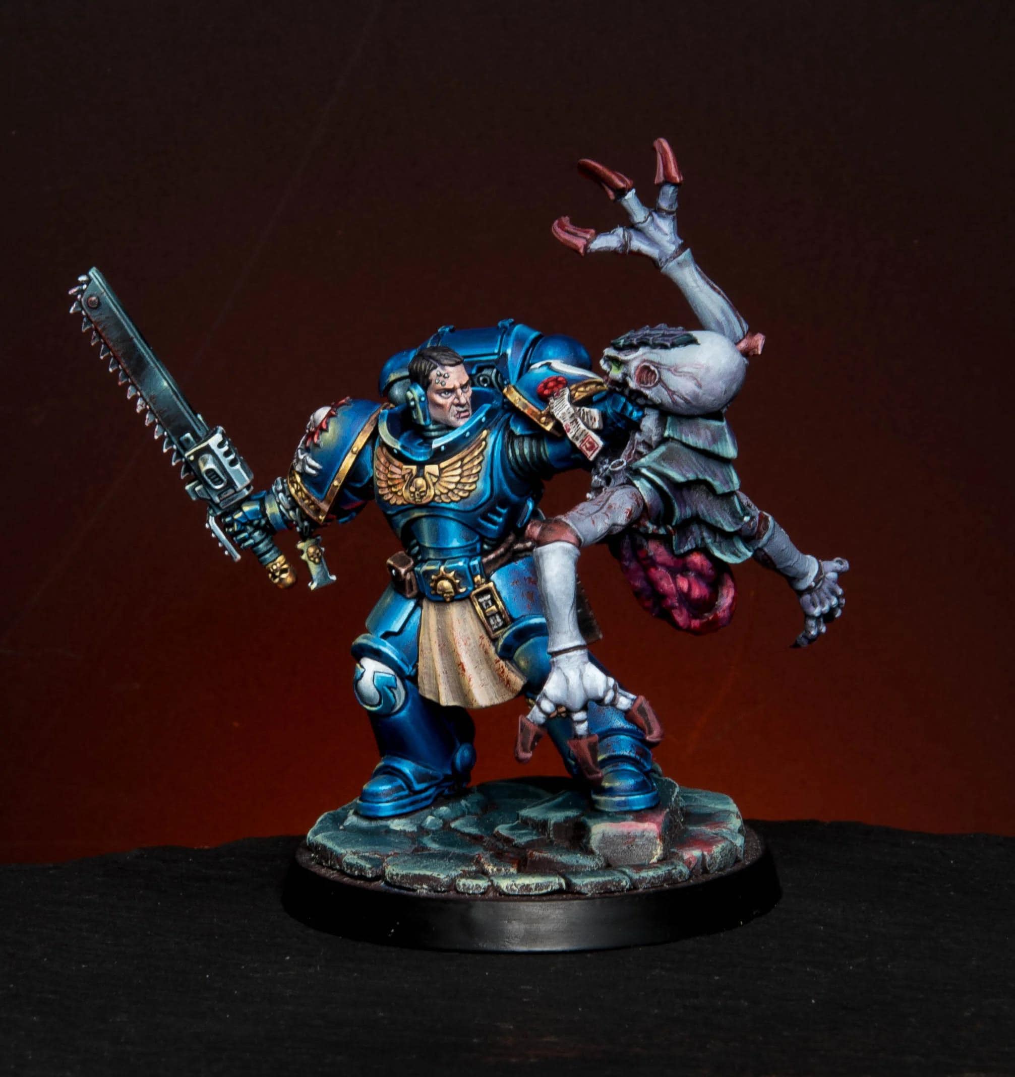 委託塗装済みデメトリアン・タイタス – ウルトラマリーンズ