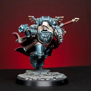 Commission Painted Cypher – Dark Angels Primaris Scale Resin Model