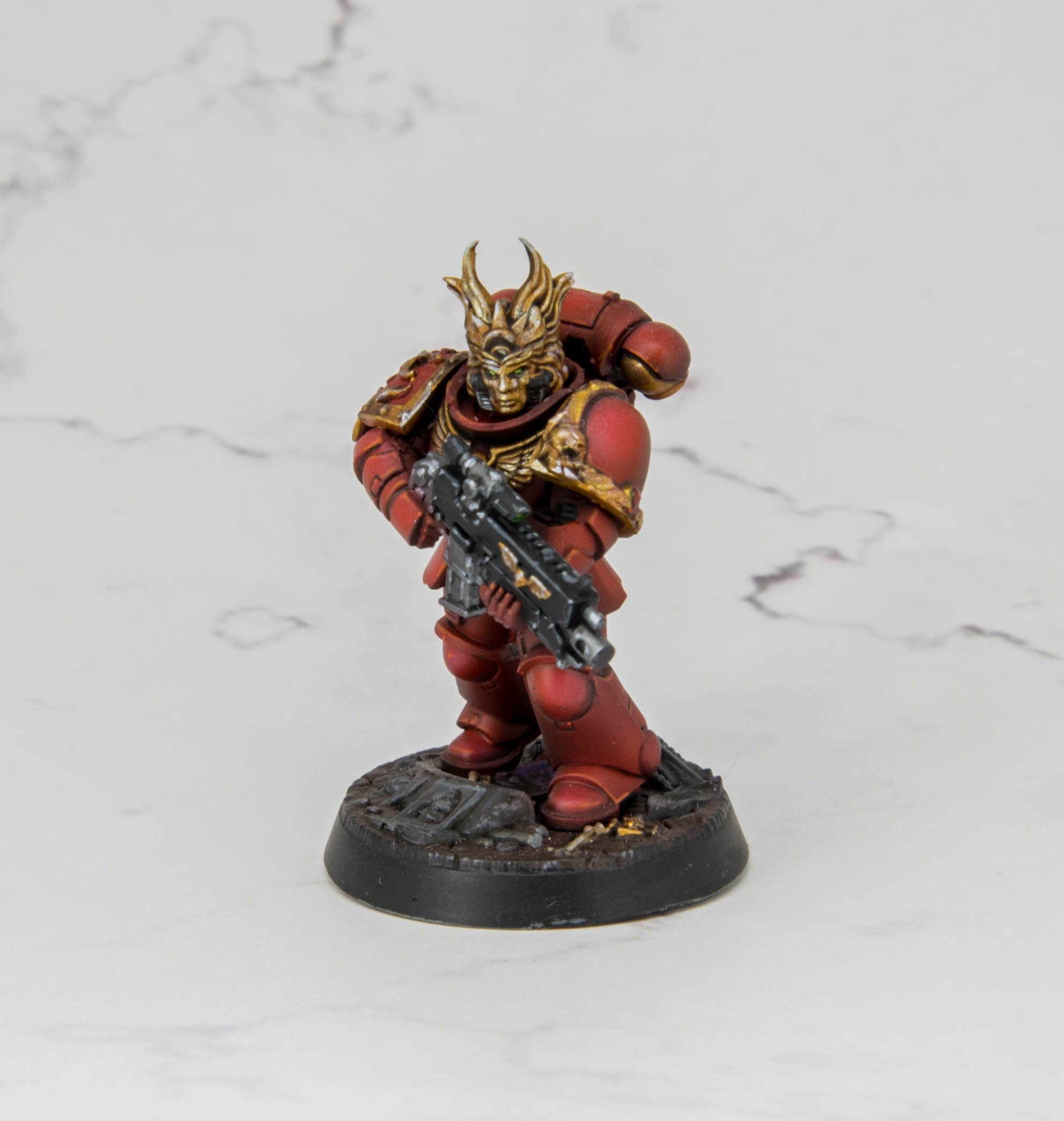 Ángeles de sangre capítulo warhammer 40k spacemarine pintado, image size:1984x2090