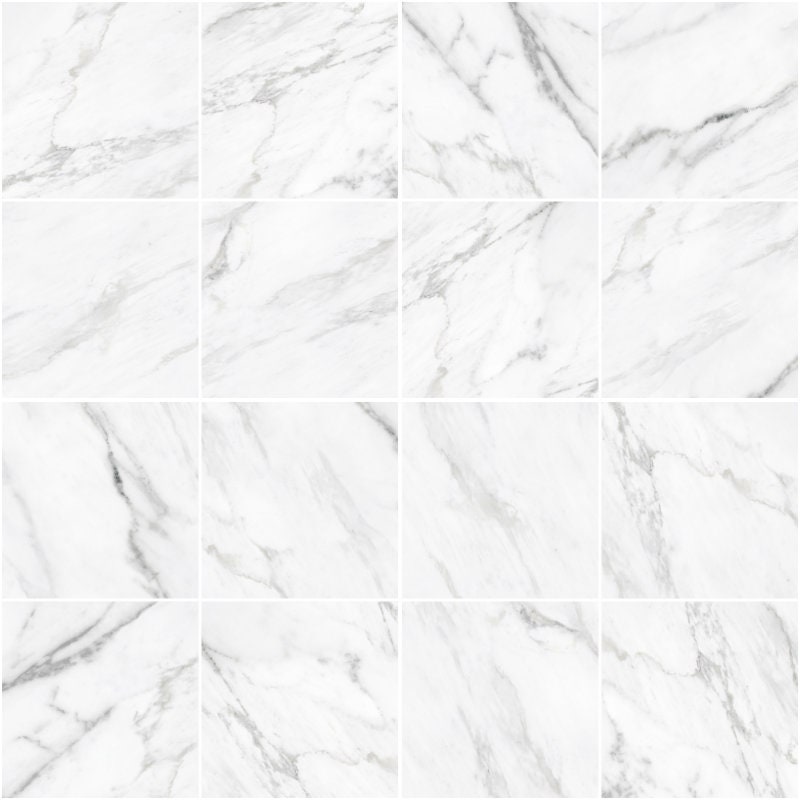 16 Self Adhesive Peel and Stick White Marble Wall Tile Etsy UK