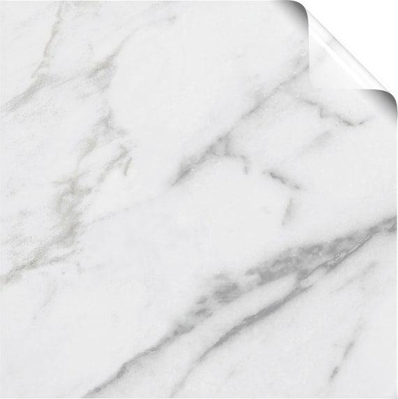 16 Self Adhesive Peel and Stick White Marble Wall Tile Etsy UK