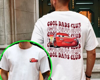 McQueen Cool Dads Club and Sally Cool Moms Club Print Shirt, Cars Mcqueen x Sally Sweatshirt, Couple Shirt, Father's Day Shirt 2TNIS276-279