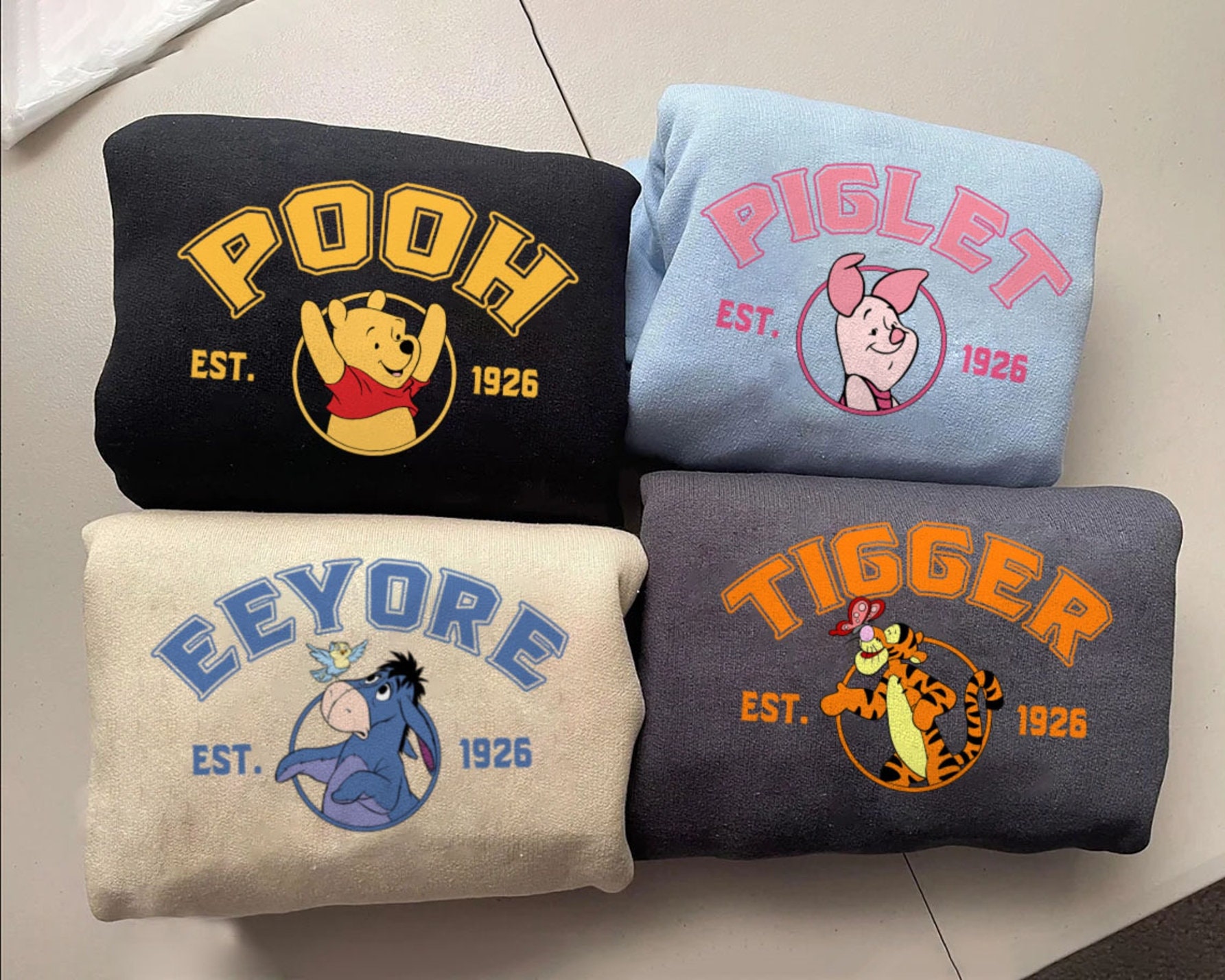 Nike pooh bear sweatshirt sales
