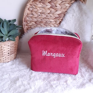 Trousse de toilette personnalisé trousse en velours trousse rectangulaire trousse bébé