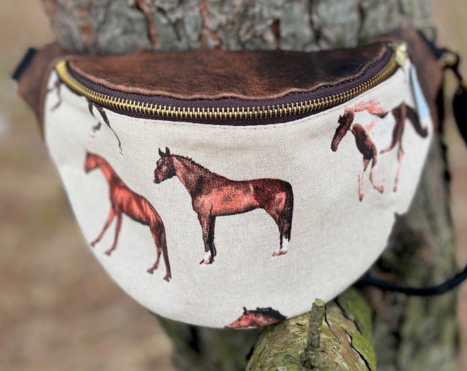 Hipbag Horse Fannypack Beltbag Bag Etsy