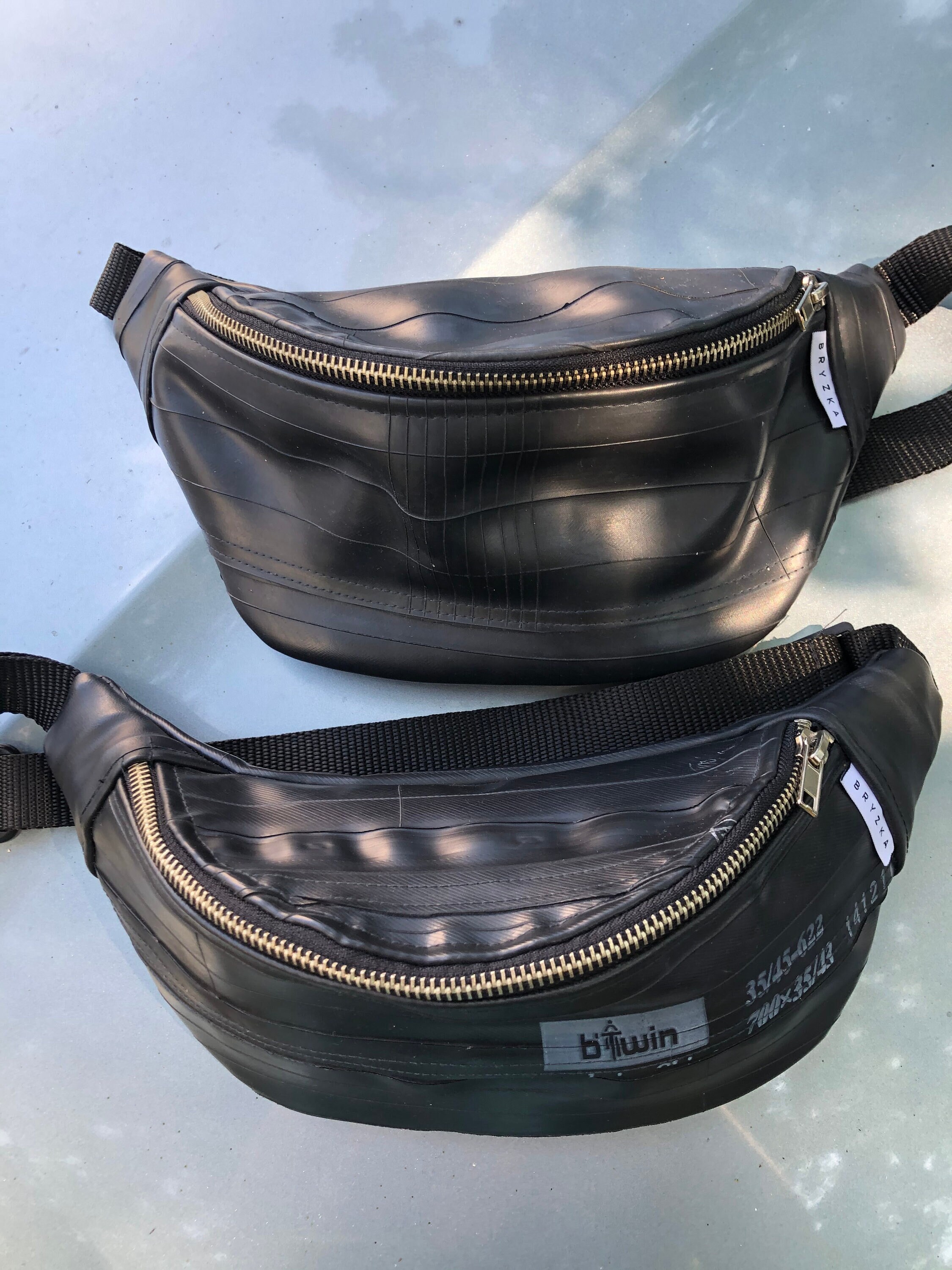 Bum Bags for Mens & Women, Made of Recycled Tire Tube