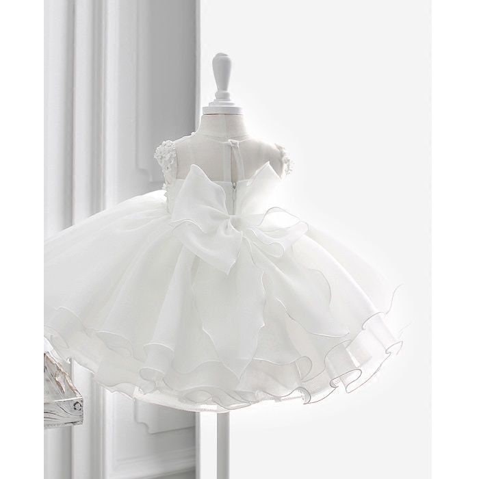 6M-8Y Girls White Flower Tutu Dress White Princess Dress - Etsy