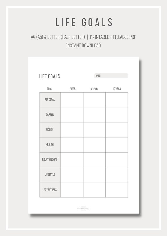 year-life-plan-template