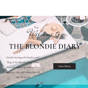 Travel Blog, Wix Website Template, Wix Template Website Design, Wix Website Design, Wix Blog Theme