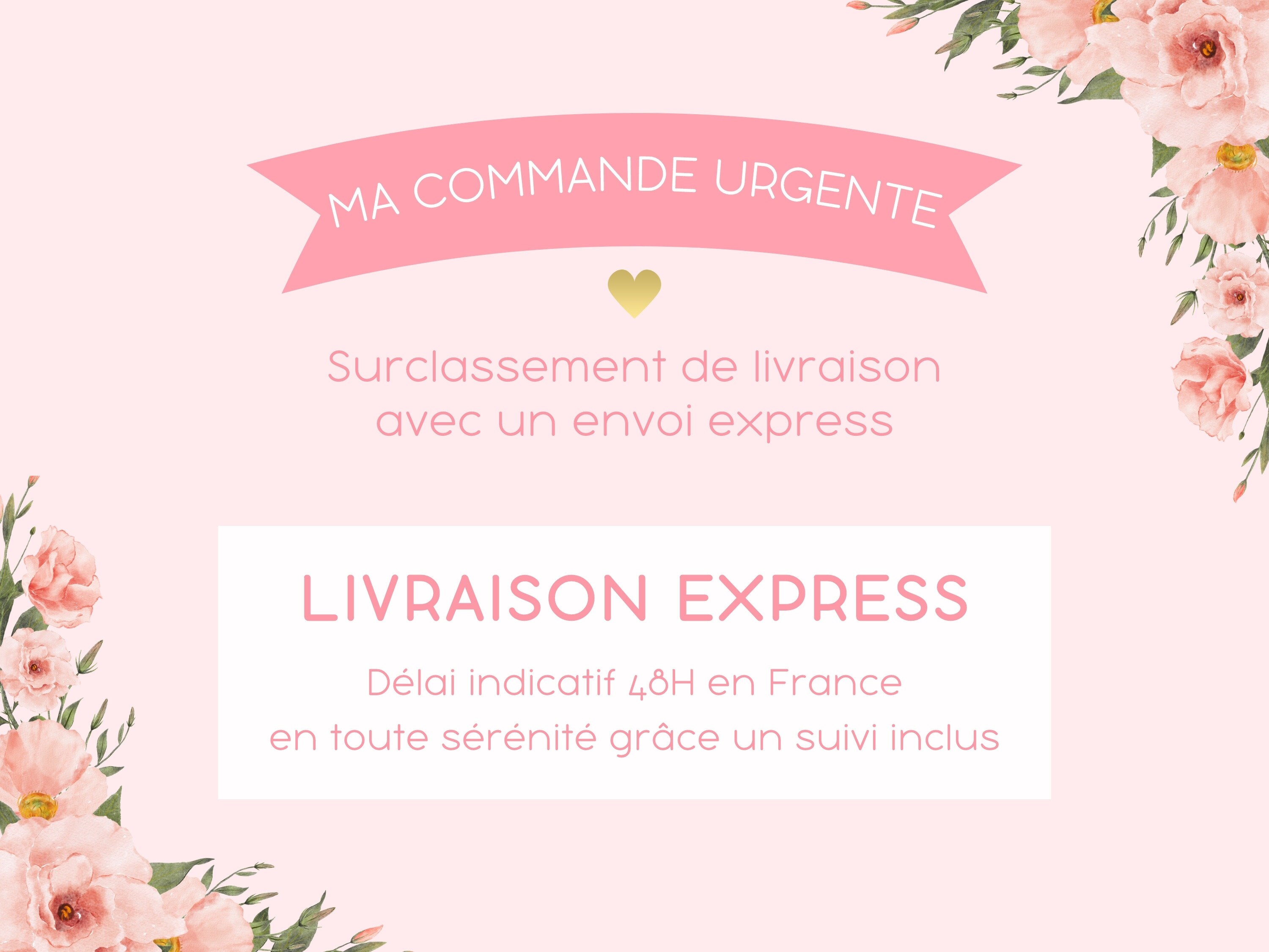 Express delivery upgrade only available on the LoupiotDream store