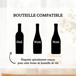 Personalized auntie uncle pregnancy announcement wine label a wonderful brother always gives an exceptional uncle soon auntie image 4