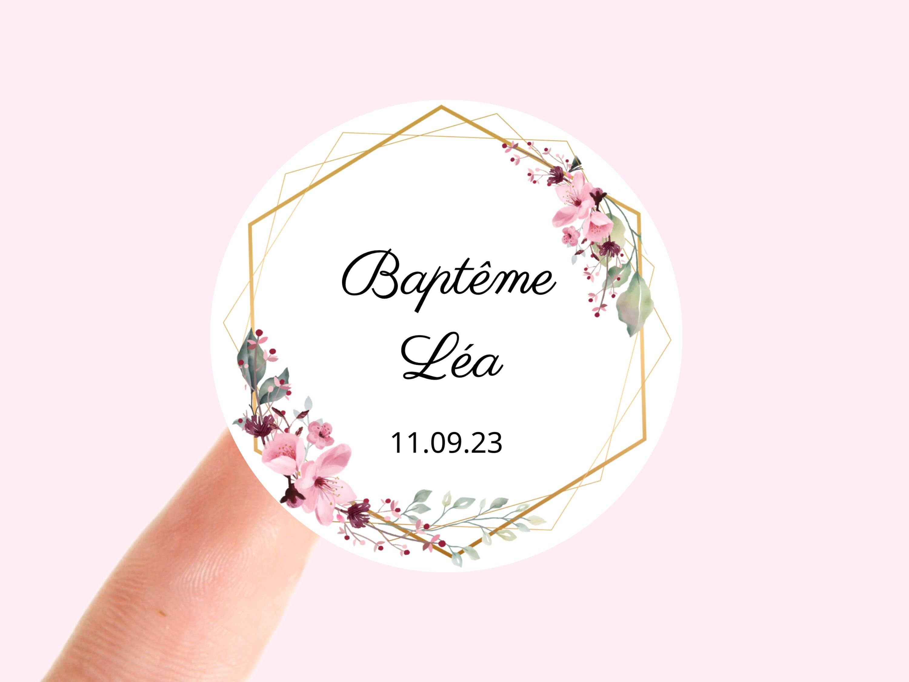 50 PCS Étiquettes Mariage Personnalisés Pour Des Larmes De