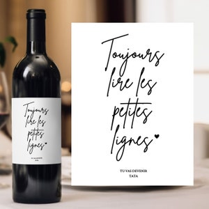 Auntie bottle label you are going to be an auntie announces auntie announces pregnancy soon auntie