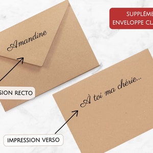 Carte de Noël surprise personnalisée Bon pour cadeau Noël jeu à gratter cadeaux pour lui pour elle Carte à gratter voyage surprise Noël image 5
