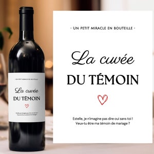 L'etichetta del vino richiede il testimone l'annata del testimone annuncia il matrimonio il mio testimone sarai tu il mio testimone il mio testimone