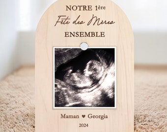 Our 1st Mother's Day Together First Mother's Day Photo Frame for Mom Baby Gift with Engraved Text for Mother's Day 2024