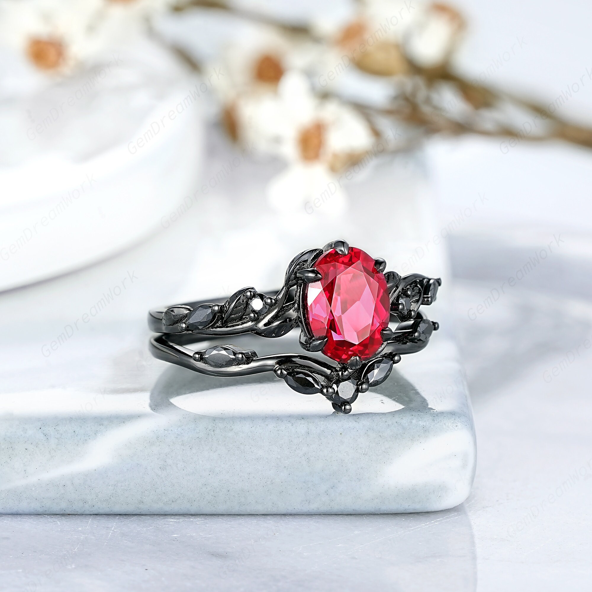 【新品・未開封】Rosetta Stone Dramatic20 Blossom Three Stone Round Cubic Zirconia Half Bezel Set