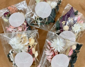 Fiori secchi, misti, corti, ad anello, fai da te, vetro, fiori secchi, decorazioni per la casa, regalo, regalo per la festa della mamma, decorazione di nozze, decorazione della tavola