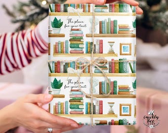 Custom Wrapping Paper With Name, Custom Christmas gift Wrapping Paper, Custom Christmas Gift Wrap Roll, Personalized gift Paper I AVA