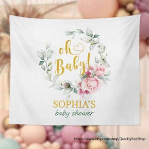 Greenery Baby Shower Backdrop, Garden Bridal Shower Decorations, Green Bridal Shower Table Decor, Engagement Backdrop, Birthday Backdrop