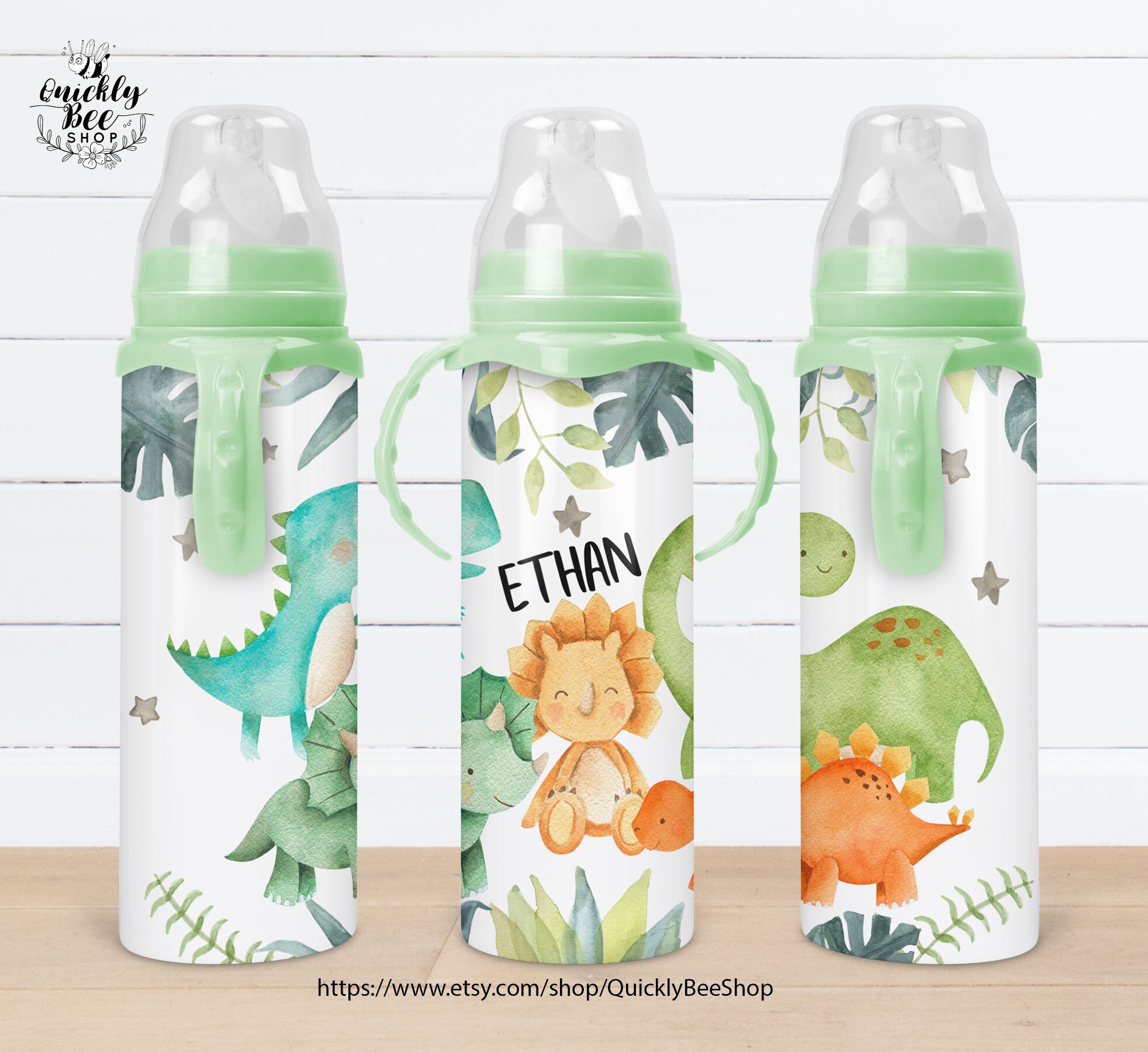 Kids Flip Top Water Bottle Sublimation Design Baby Zebra 12 