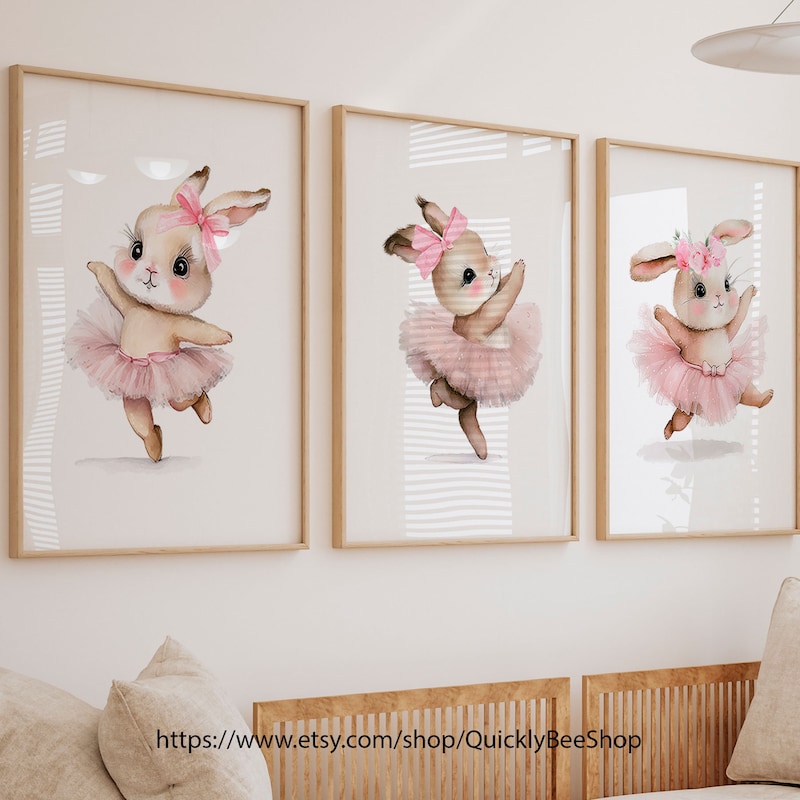 Bunny Art - Etsy