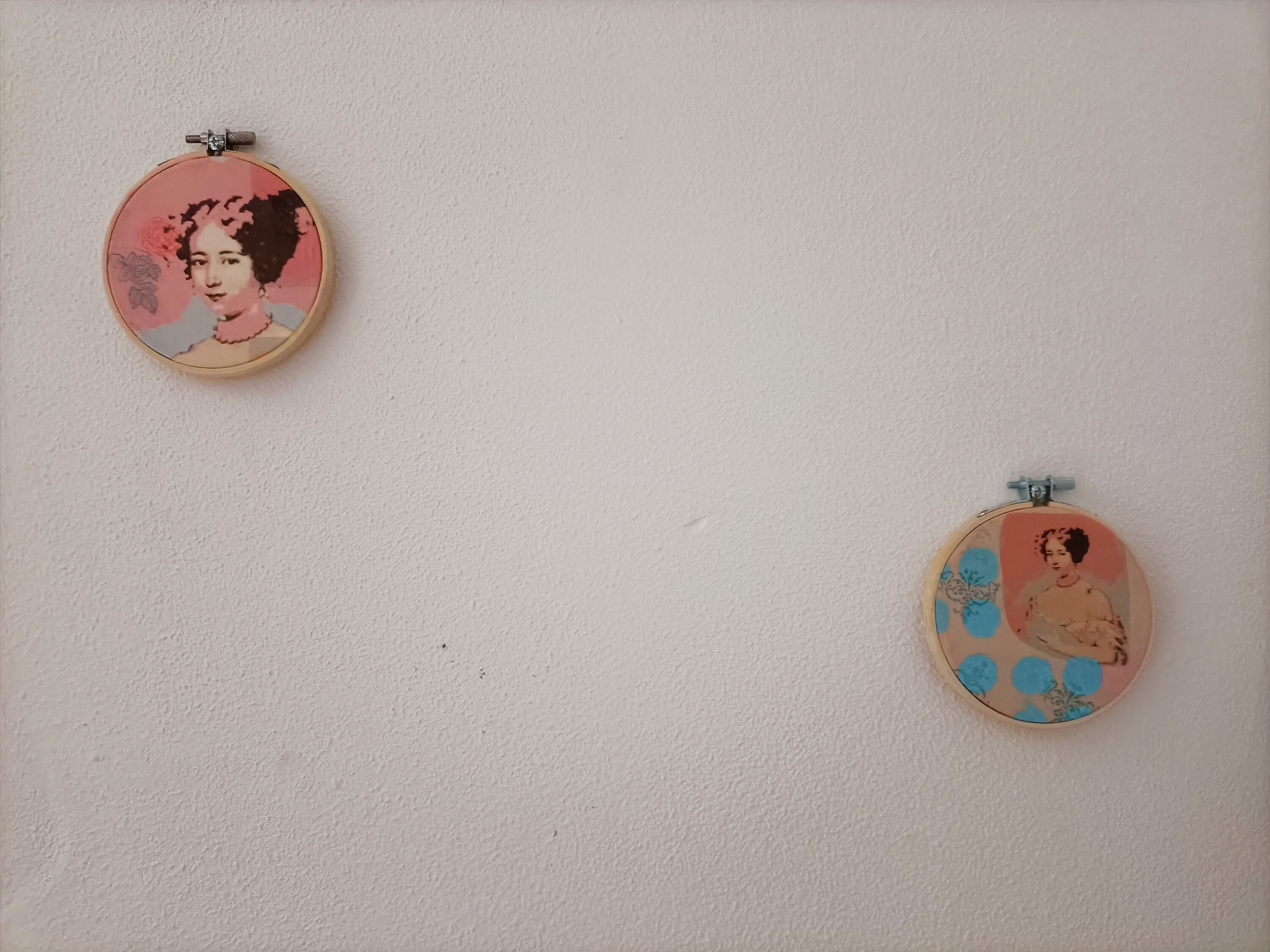 Illustration sur Tambour à Broder Marie Mancini