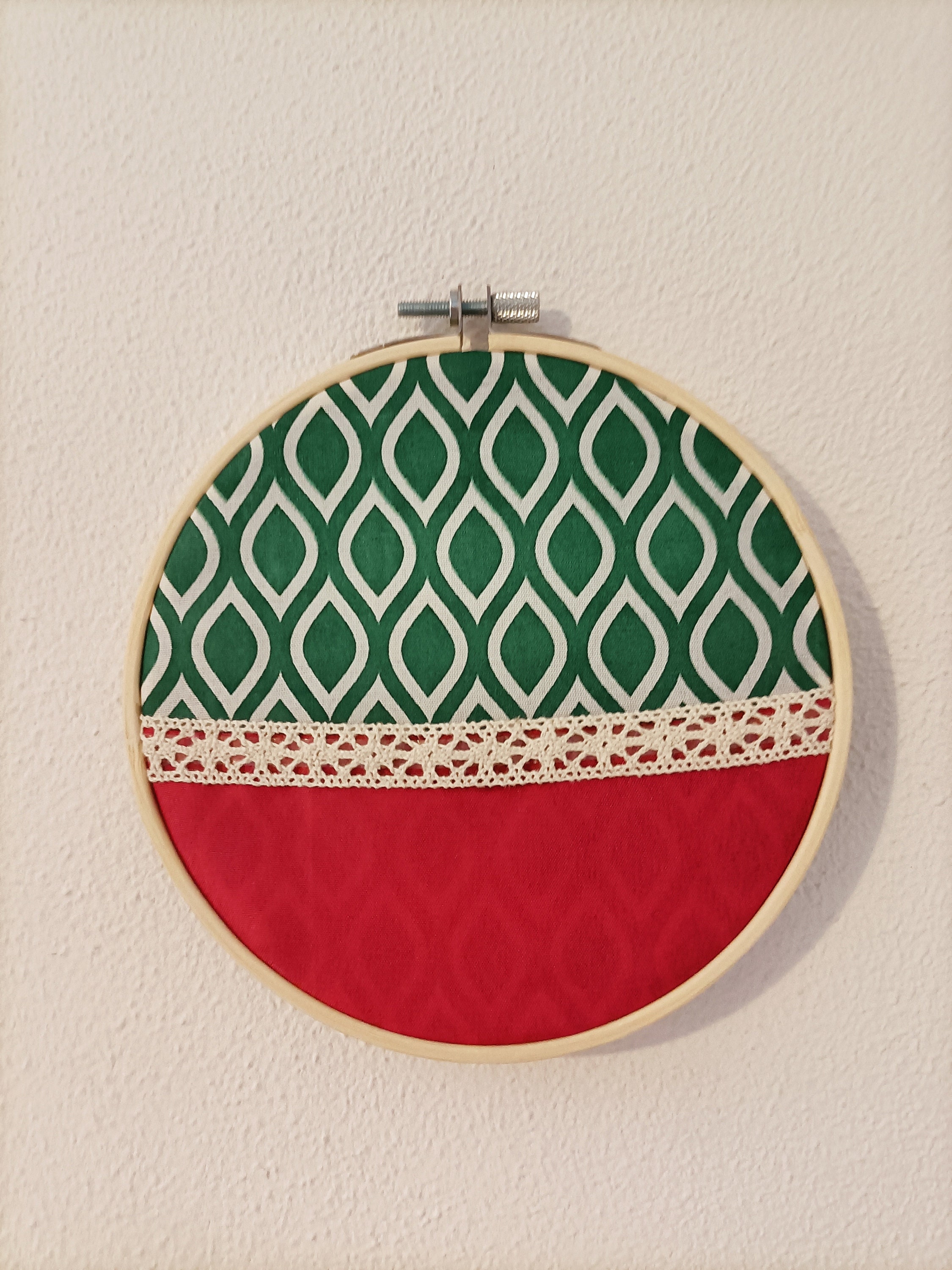 Porte Photo en Rouge et Vert