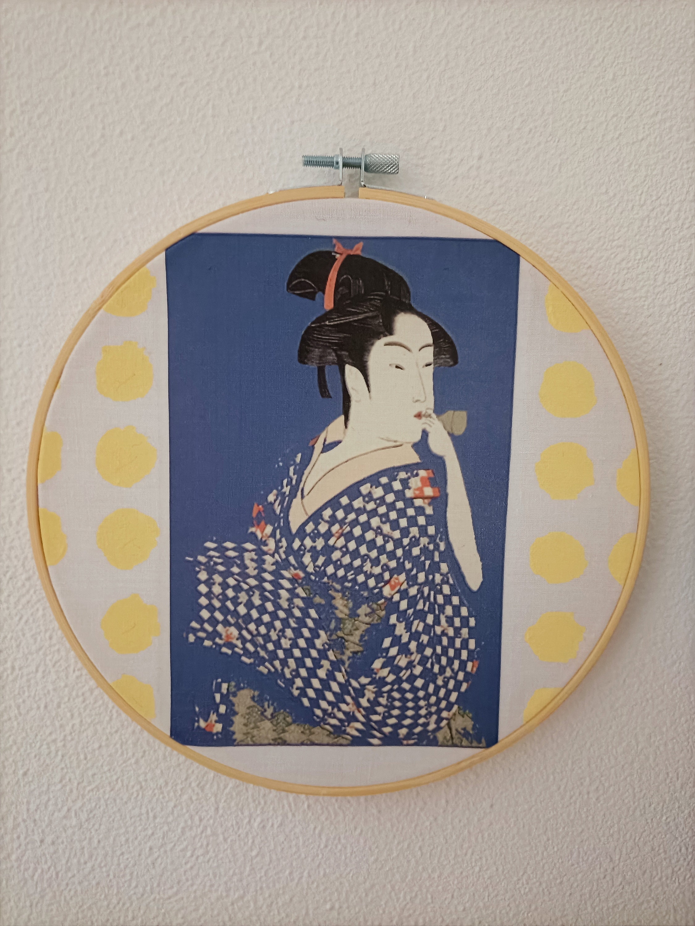 Illustration sur Tambour à Broder