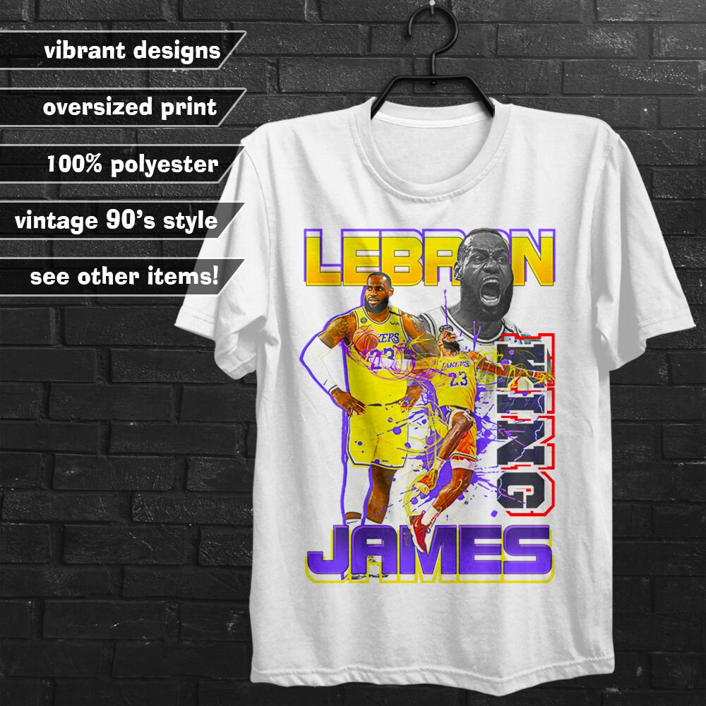 Discover Vintage T-shirt, King Lebron James, Graphic Shirt, Unisex T-Shirt