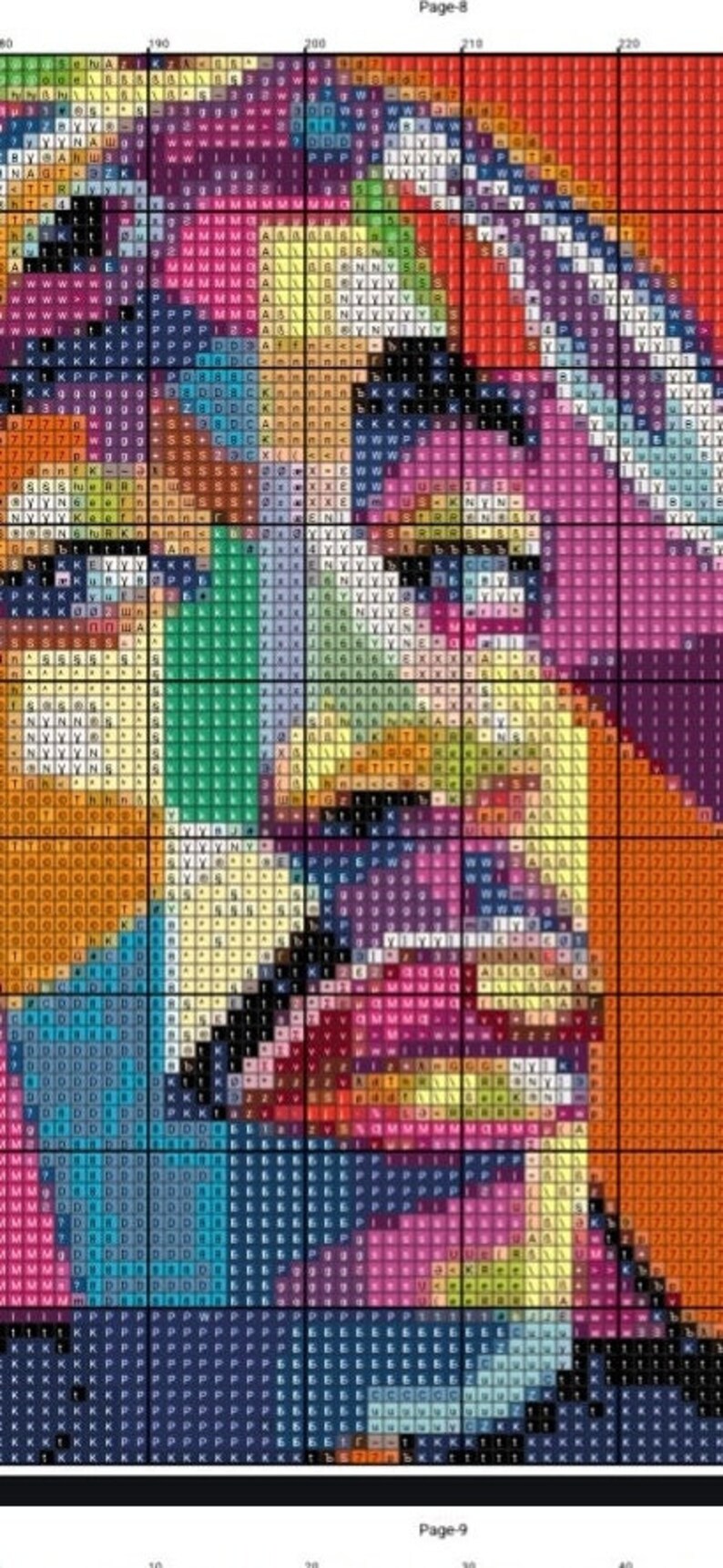 Tupac Pattern Notorious Big,tupac,eminem,snoop Dog Cross Stitch Pdf Pattern - Etsy