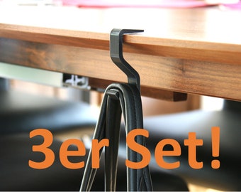 3X handbag holder - set - purse holder - table hook - hanging - bag hanger